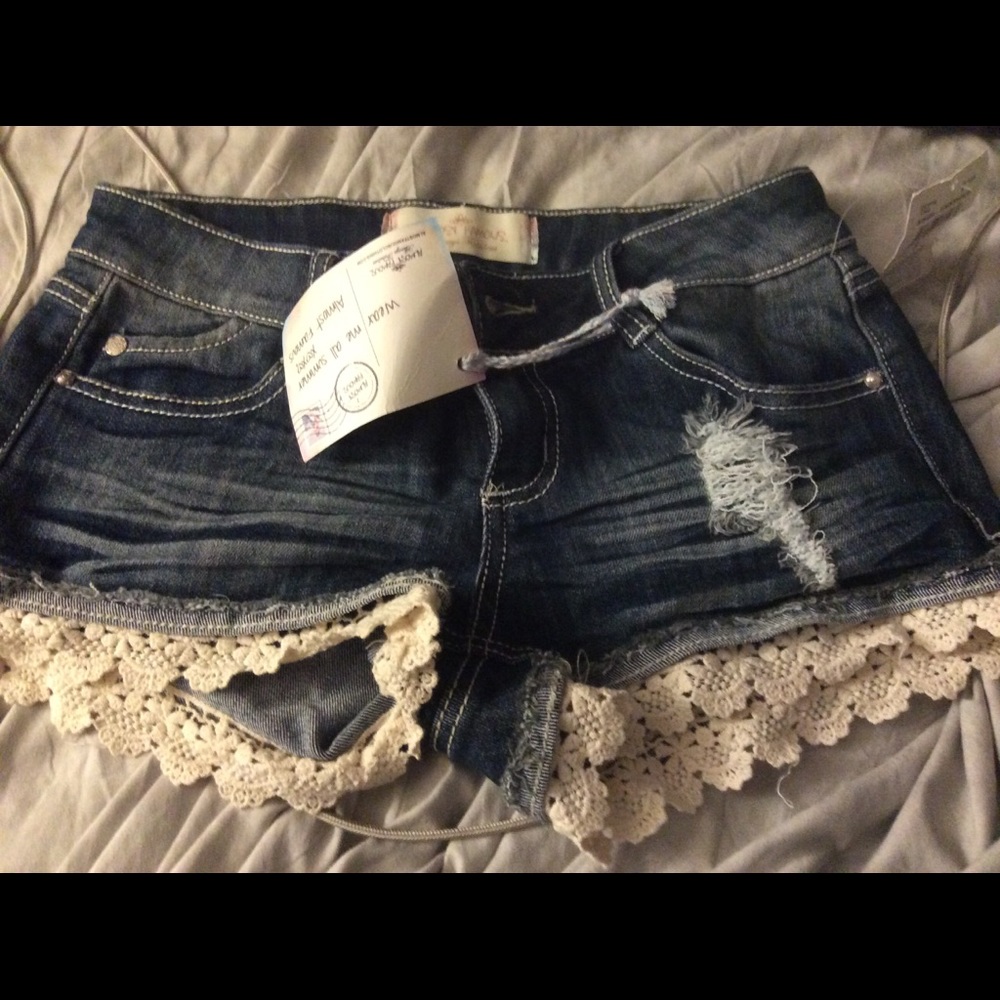 Jean shorts